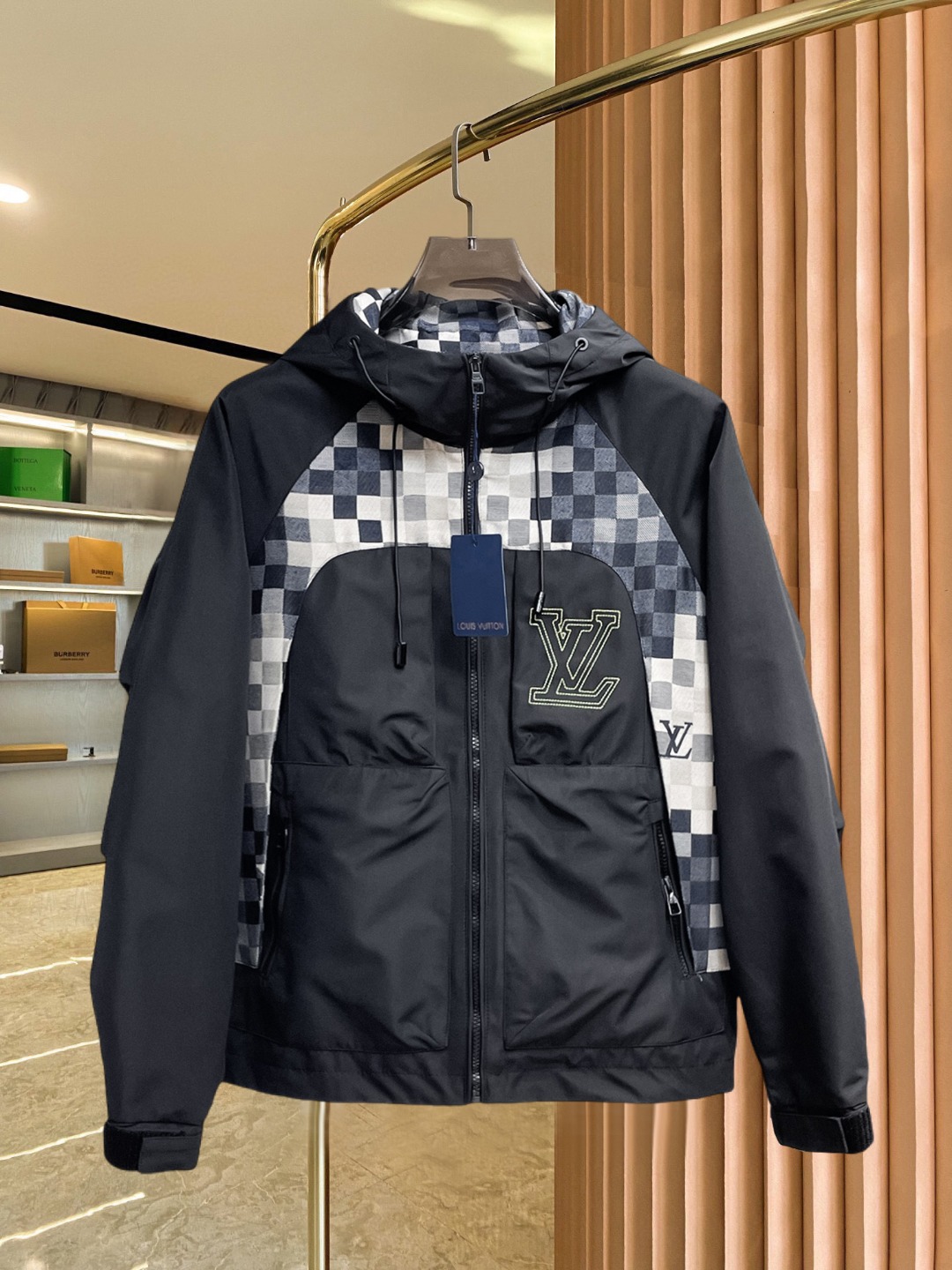 Cheap Louis Vuitton Thin Jackets For Men in 232137, $105 USD- [IB232137] - Replica Louis Vuitton Thin Jackets For Men