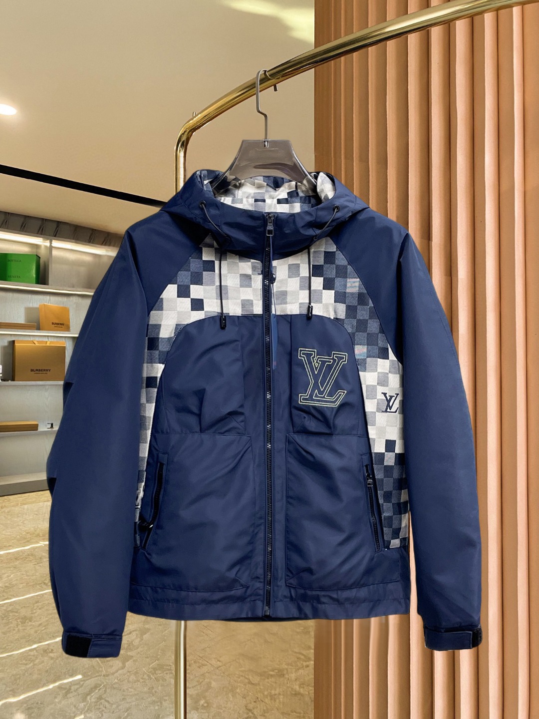 Cheap Louis Vuitton Thin Jackets For Men in 232138, $105 USD- [IB232138] - Replica Louis Vuitton Thin Jackets For Men