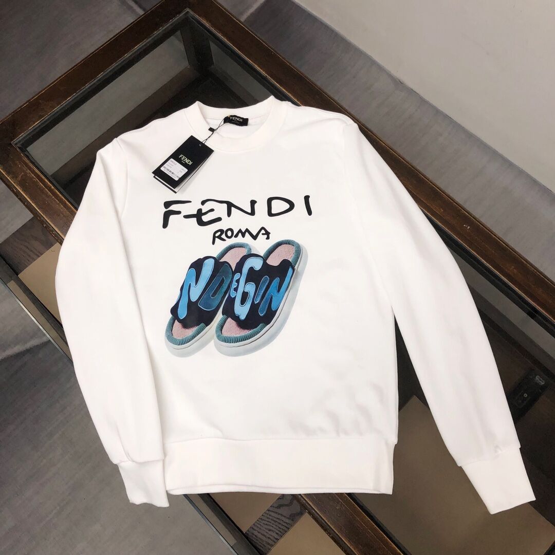 Cheap Fendi Hoodies for Men in 232153, $45 USD- [IB232153] - Replica Fendi Hoodies for Men