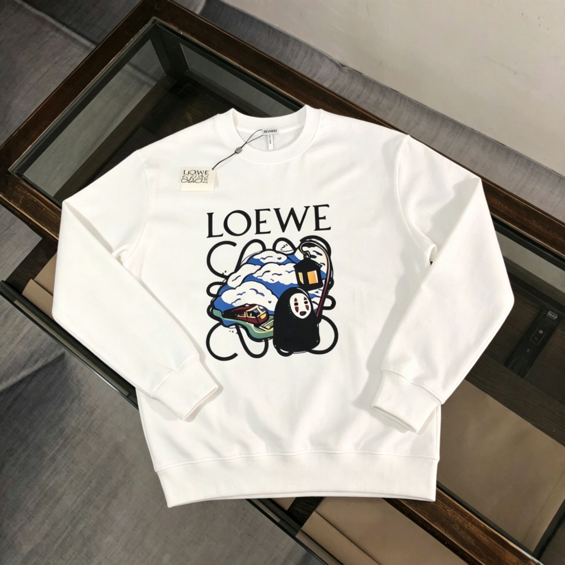 Cheap Loewe Hoodies in 232165, $45 USD- [IB232165] - Replica Loewe Hoodies