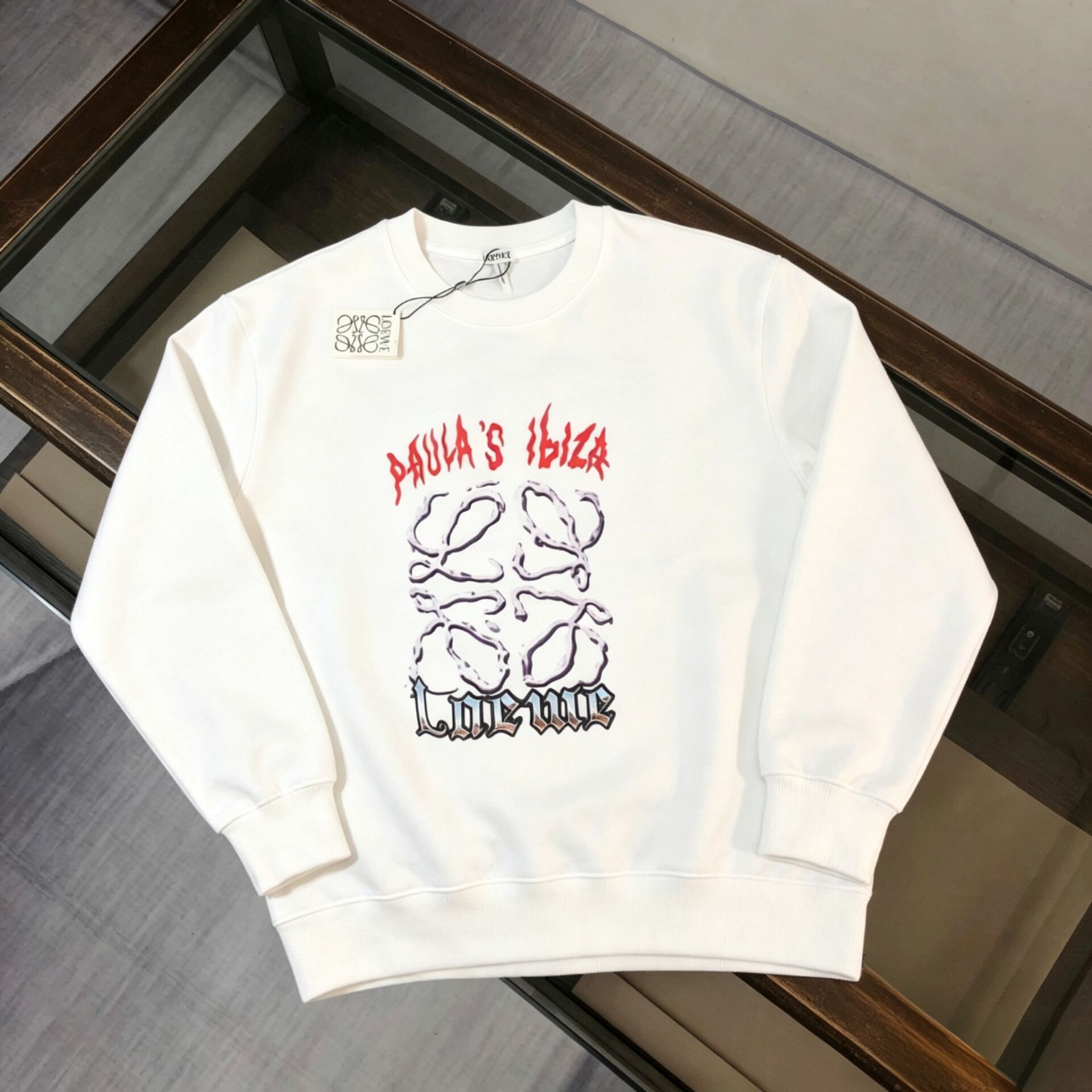 Cheap Loewe Hoodies in 232171, $45 USD- [IB232171] - Replica Loewe Hoodies