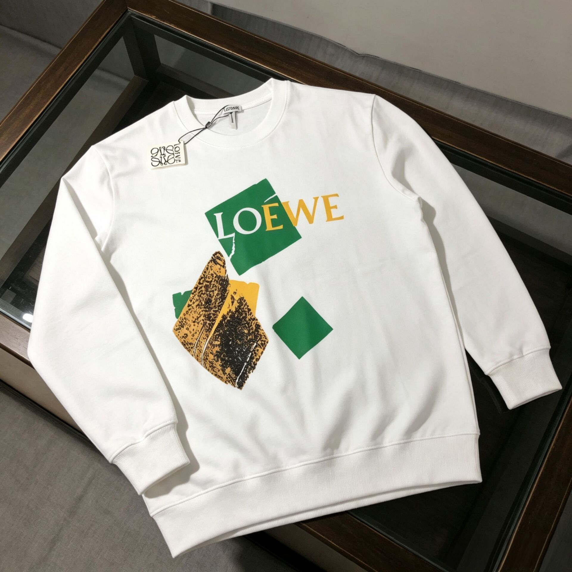Cheap Loewe Hoodies in 232173, $45 USD- [IB232173] - Replica Loewe Hoodies