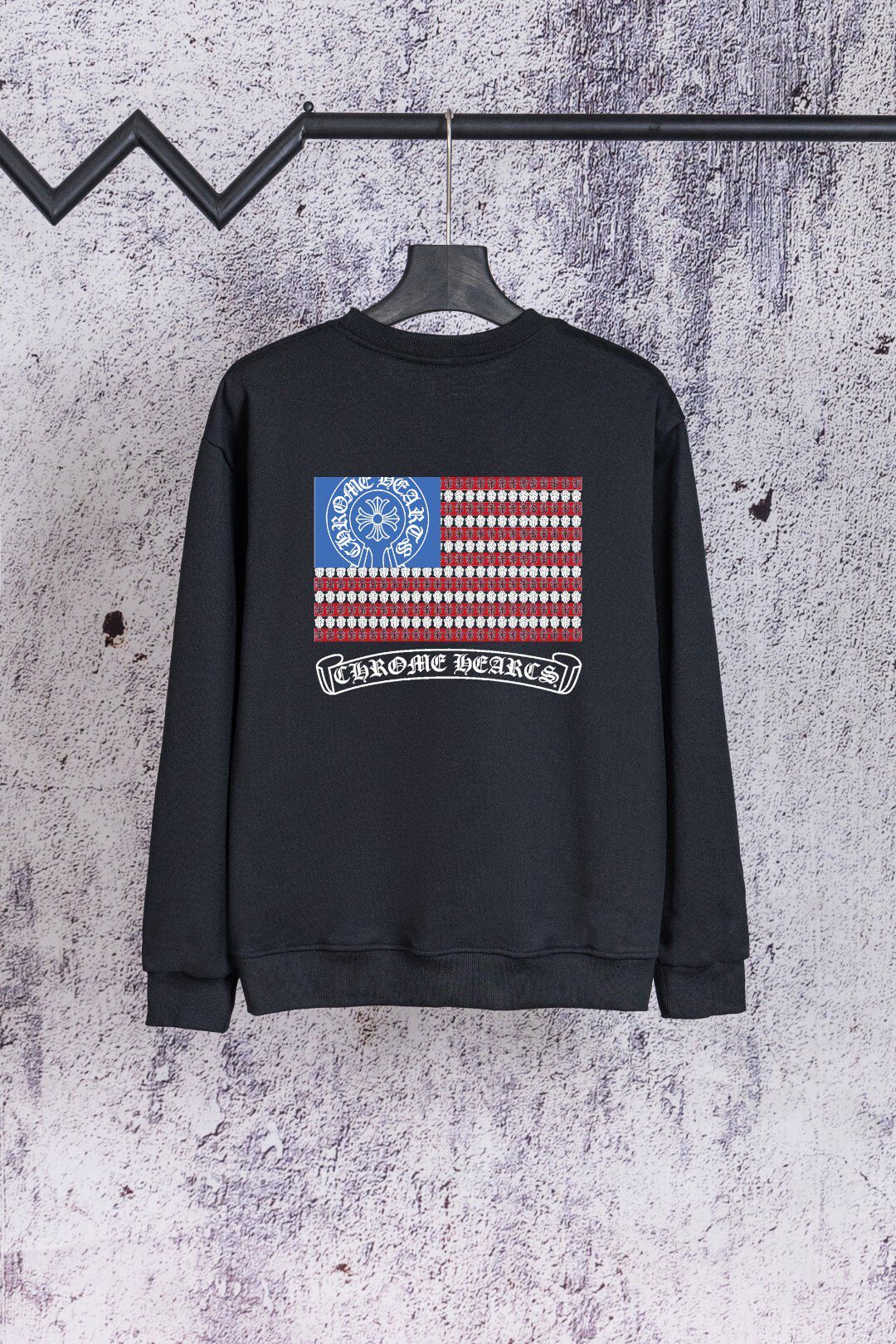 Cheap Chrome hearts Hoody in 232195, $45 USD- [IB232195] - Replica Chrome hearts Hoody
