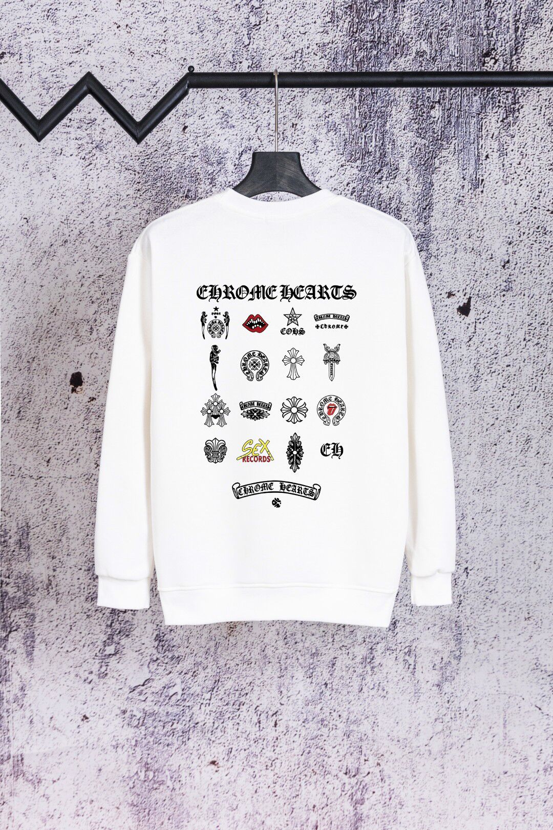 Cheap Chrome hearts Hoody in 232206, $45 USD- [IB232206] - Replica Chrome hearts Hoody