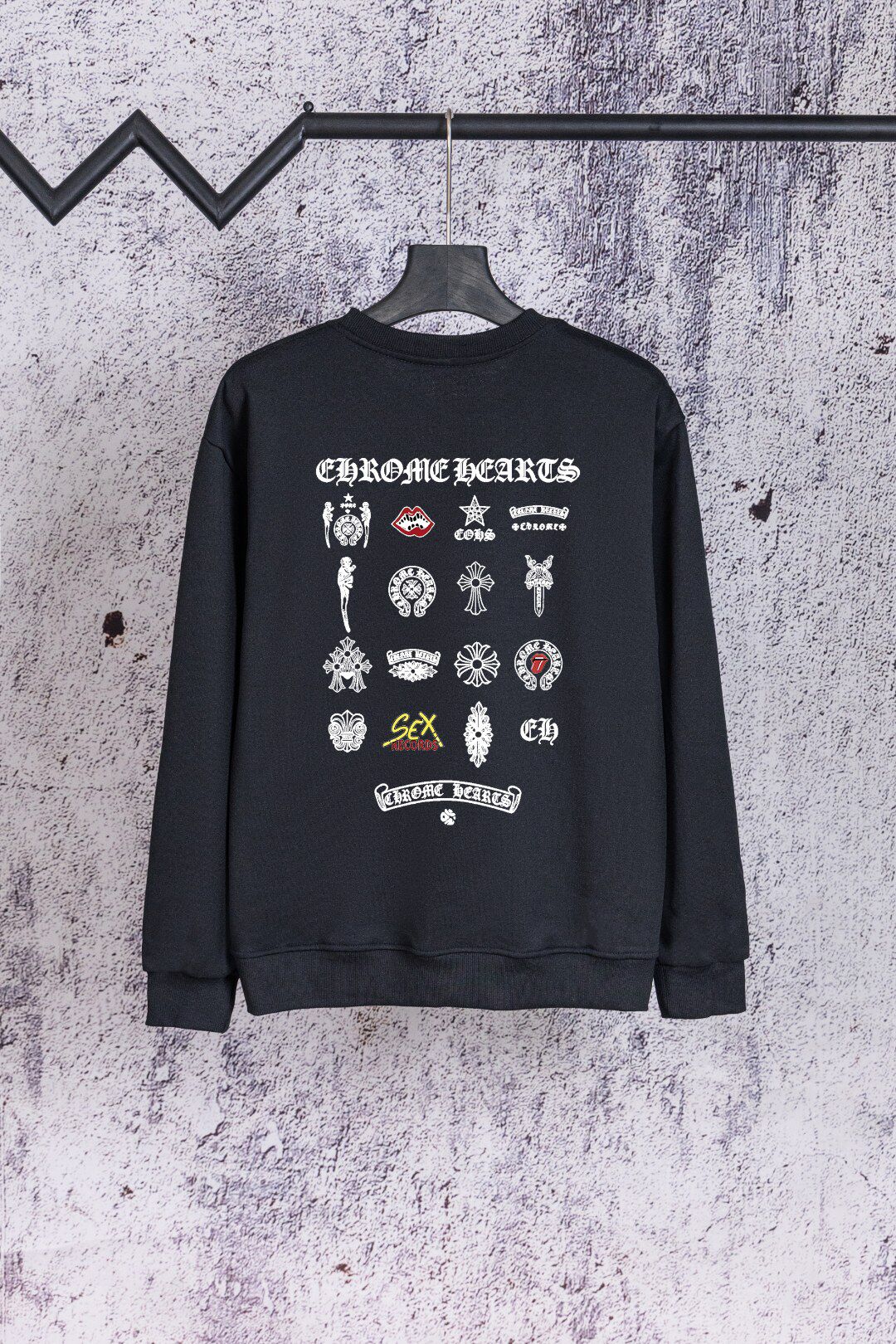 Cheap Chrome hearts Hoody in 232207, $45 USD- [IB232207] - Replica Chrome hearts Hoody