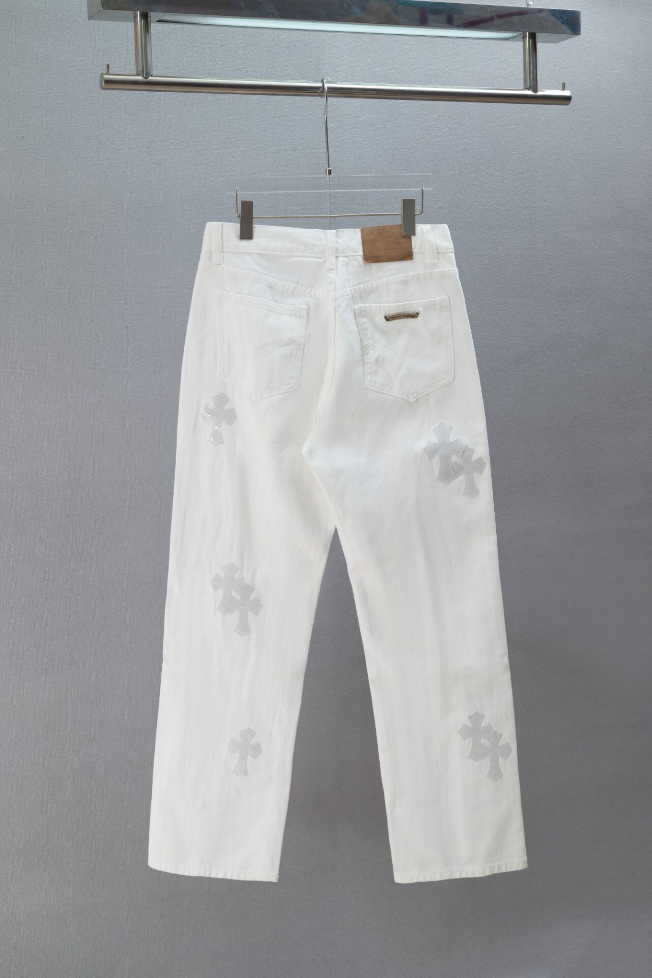 Cheap Chrome Hearts Jeans in 232214, $45 USD- [IB232214] - Replica Chrome Hearts Jeans