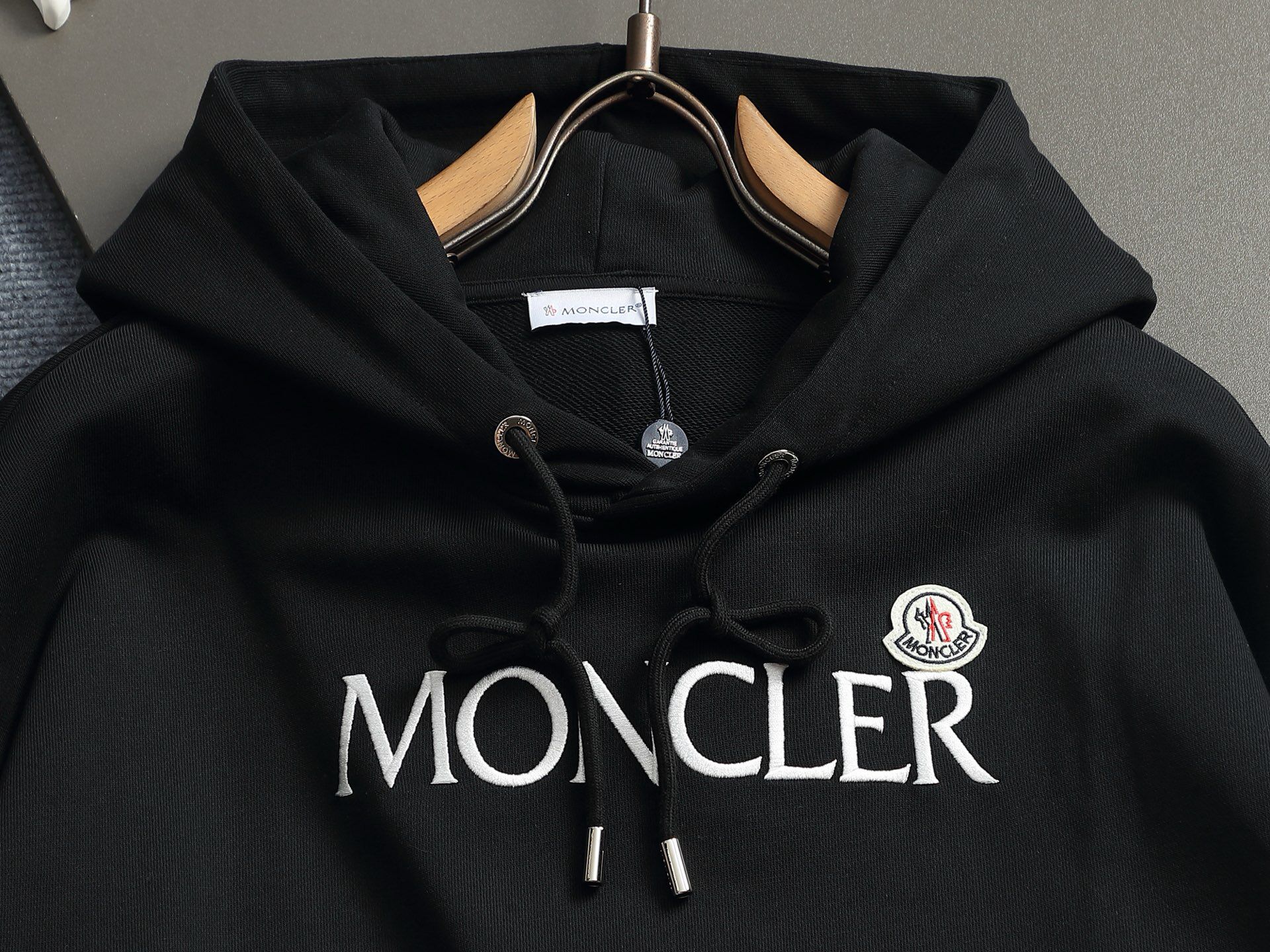 Cheap Moncle Hoody for Men in 232216, $50 USD- [IB232216] - Replica Moncle Hoody for Men