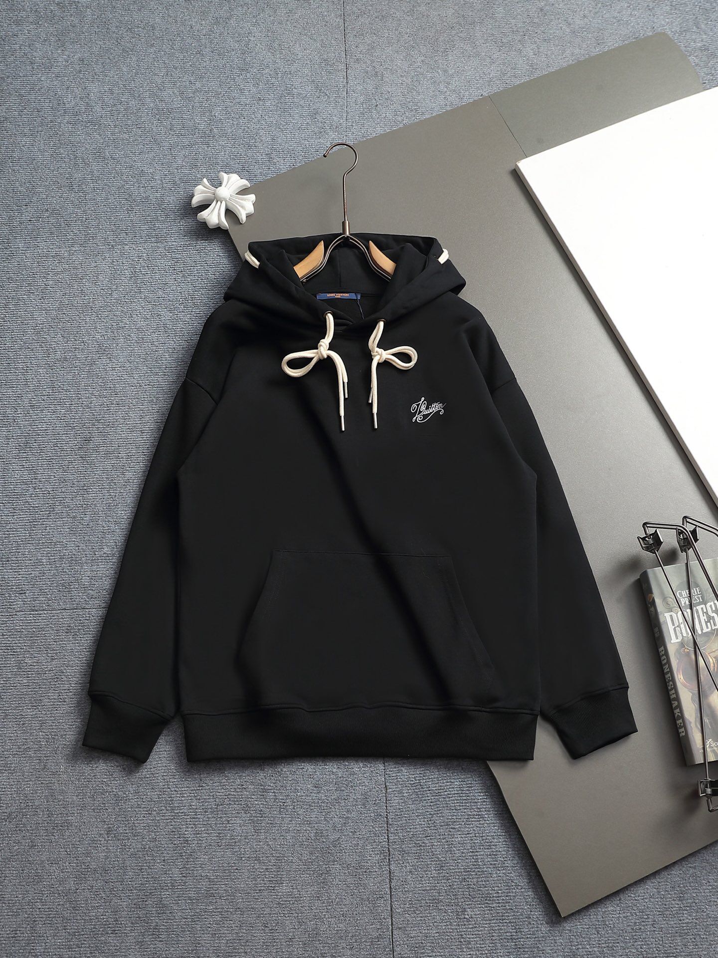 Cheap Louis Vuitton Hoodies for Men in 232218, $50 USD- [IB232218] - Replica Louis Vuitton Hoodies for Men