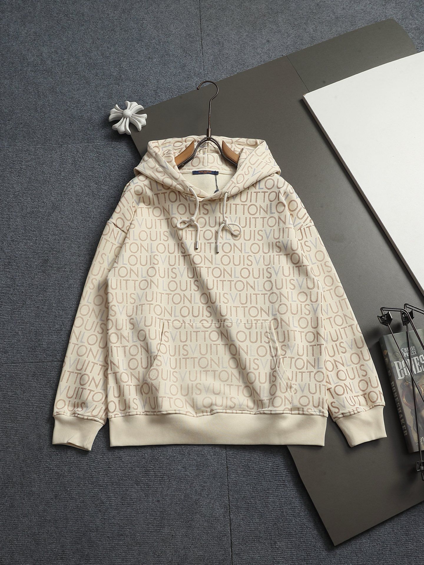 Cheap Louis Vuitton Hoodies for Men in 232219, $50 USD- [IB232219] - Replica Louis Vuitton Hoodies for Men
