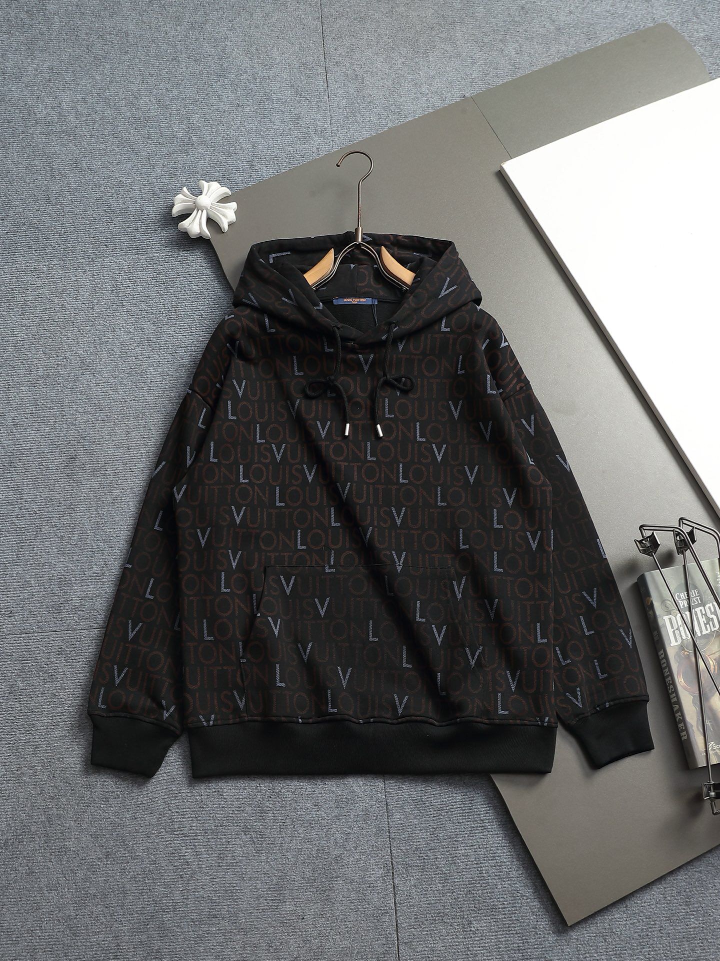 Cheap Louis Vuitton Hoodies for Men in 232220, $50 USD- [IB232220] - Replica Louis Vuitton Hoodies for Men