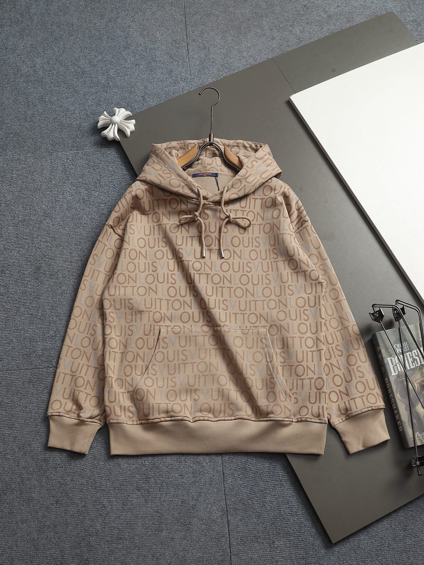 Cheap Louis Vuitton Hoodies for Men in 232221, $50 USD- [IB232221] - Replica Louis Vuitton Hoodies for Men