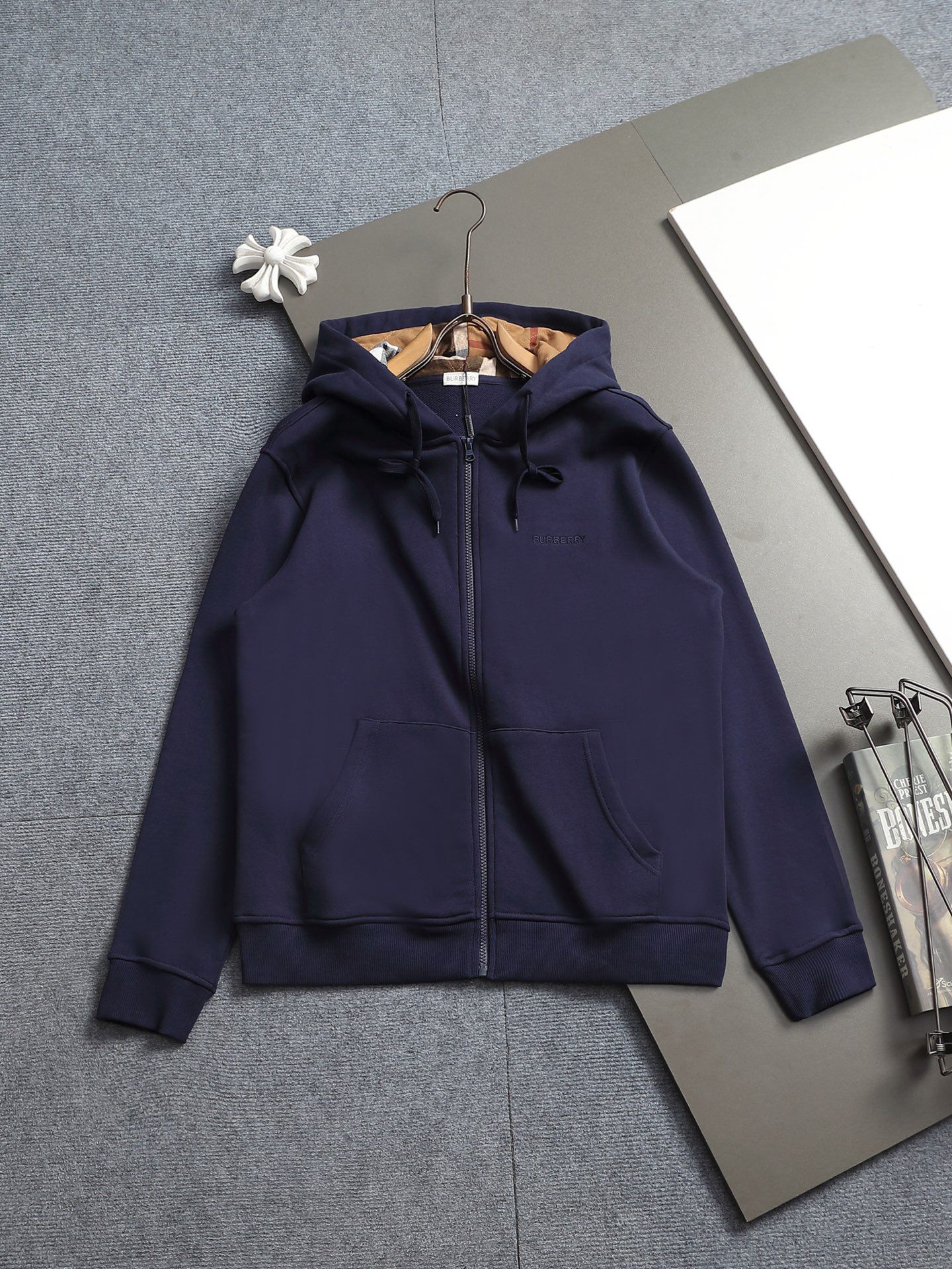 Cheap Burberry Hoodies for Men in 232227, $50 USD- [IB232227] - Replica Burberry Hoodies for Men