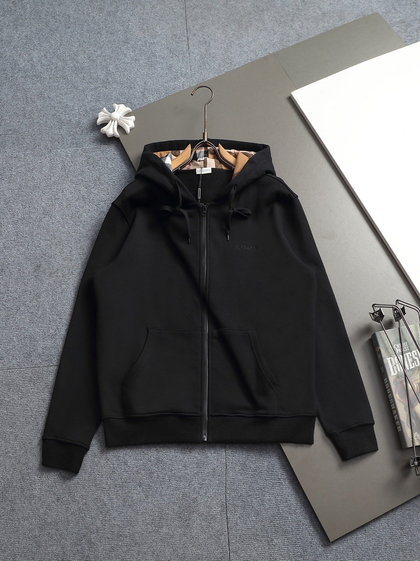Cheap Burberry Hoodies for Men in 232228, $50 USD- [IB232228] - Replica Burberry Hoodies for Men