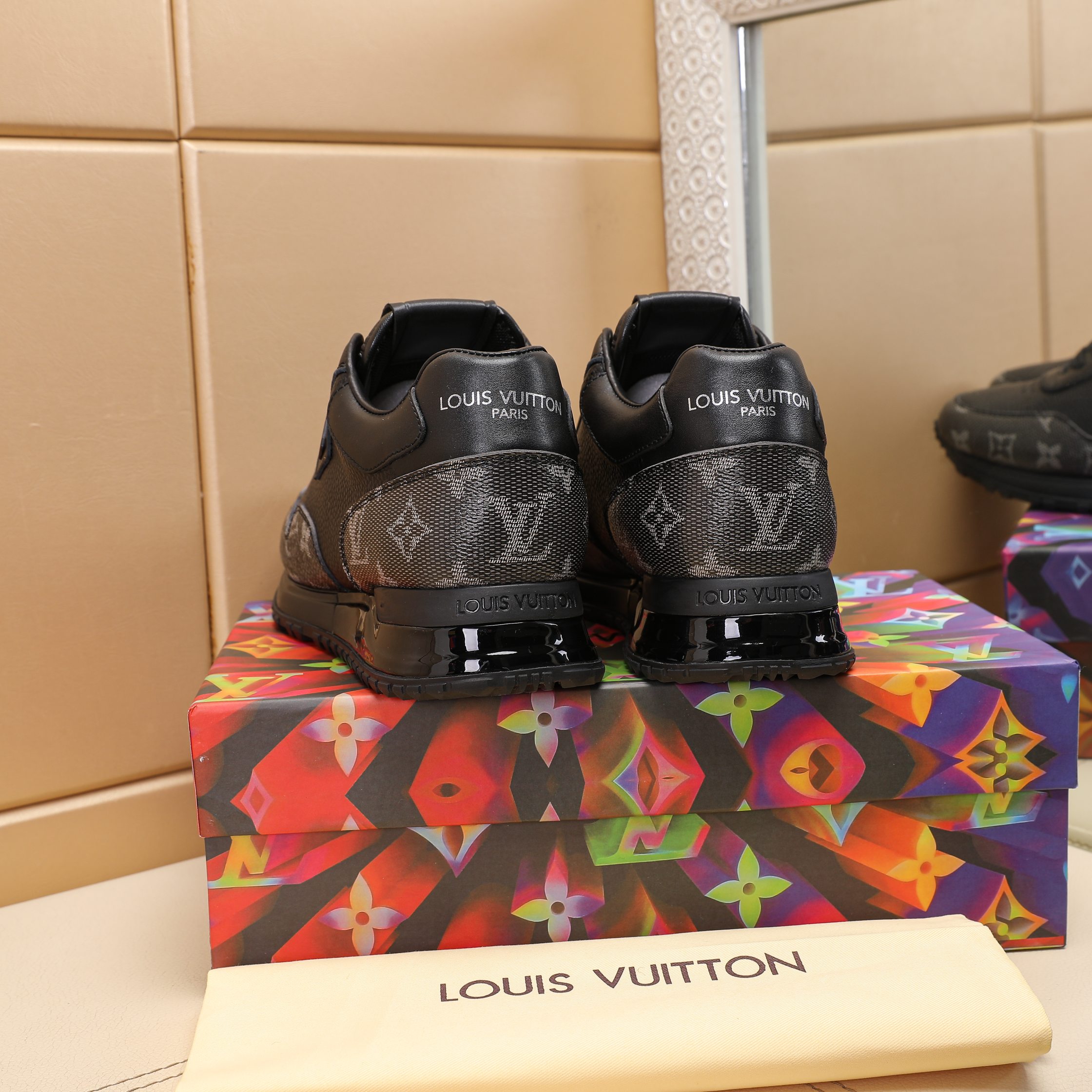 Cheap Louis Vuitton Sneakers For Men in 232230, $70 USD- [IB232230] - Replica Louis Vuitton Sneakers For Men