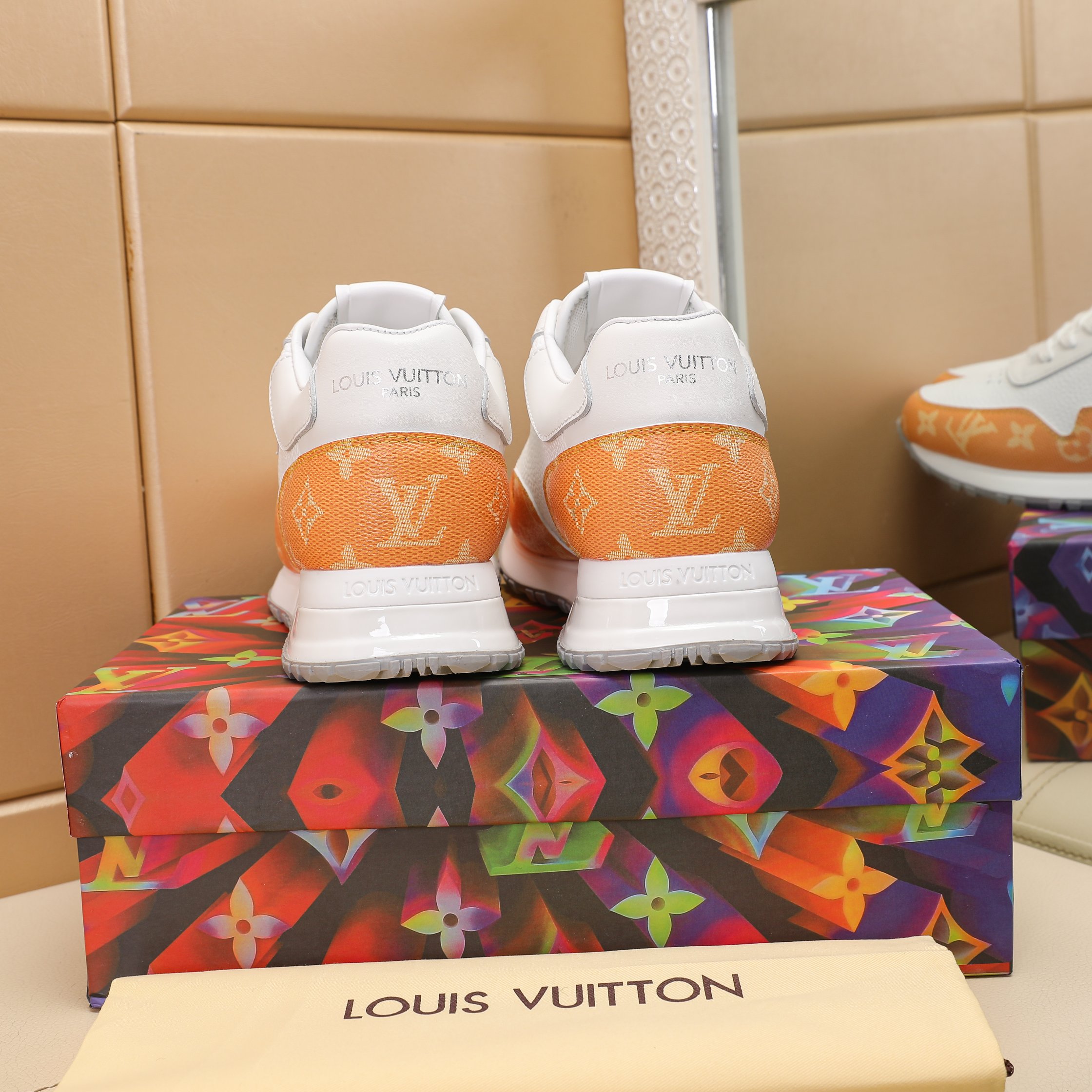 Cheap Louis Vuitton Sneakers For Men in 232231, $70 USD- [IB232231] - Replica Louis Vuitton Sneakers For Men