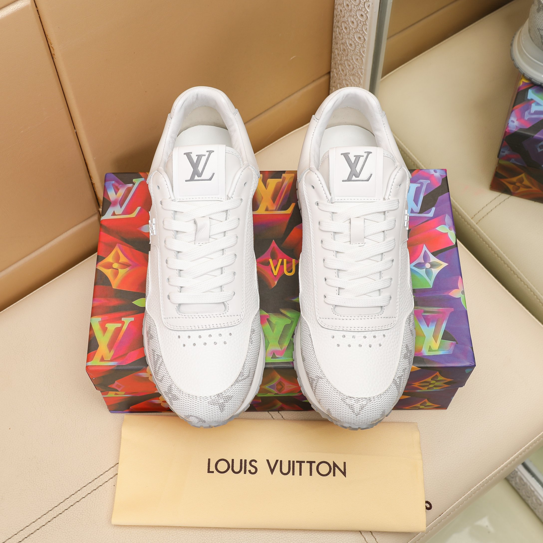 Cheap Louis Vuitton Sneakers For Men in 232232, $70 USD- [IB232232] - Replica Louis Vuitton Sneakers For Men