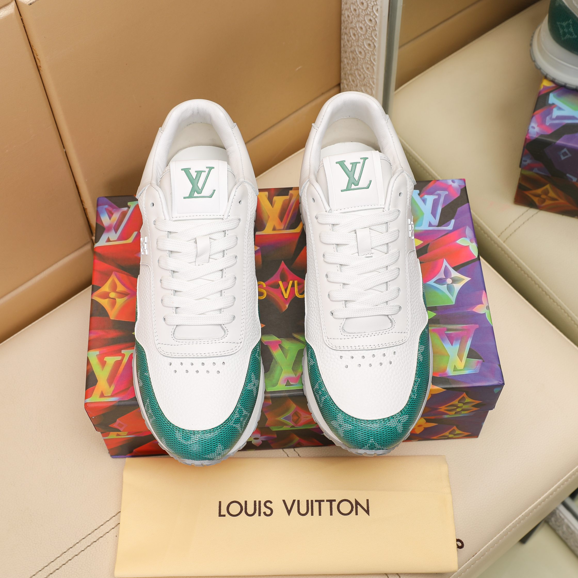 Cheap Louis Vuitton Sneakers For Men in 232234, $70 USD- [IB232234] - Replica Louis Vuitton Sneakers For Men