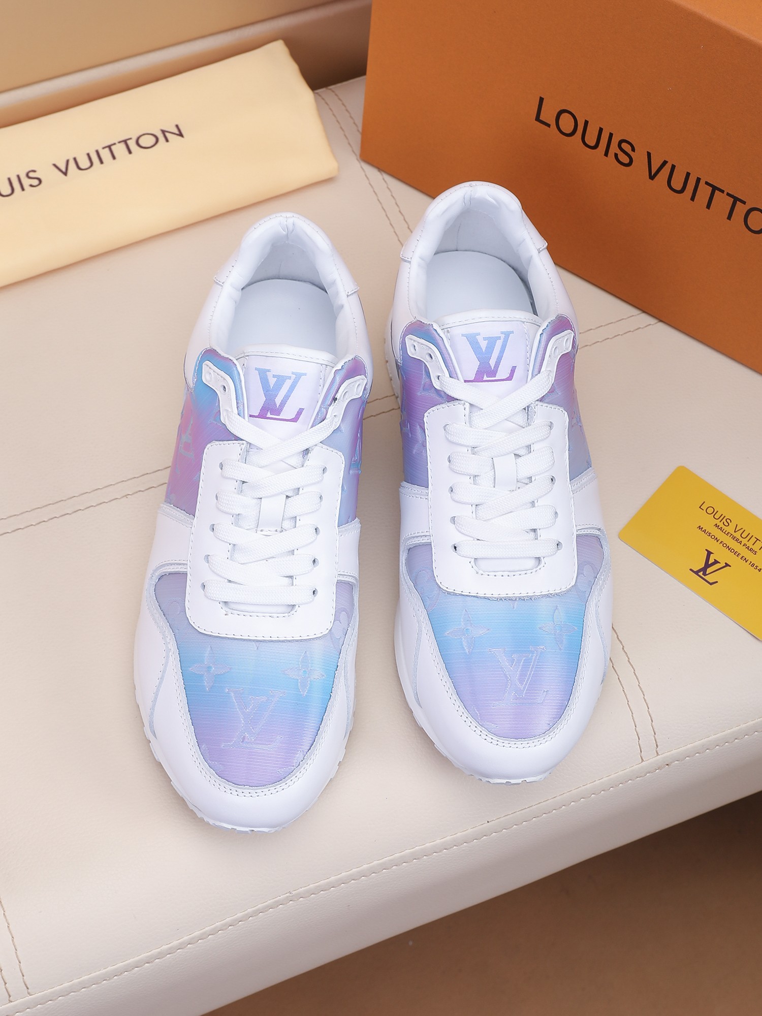 Cheap Louis Vuitton Sneakers For Men in 232236, $70 USD- [IB232236] - Replica Louis Vuitton Sneakers For Men