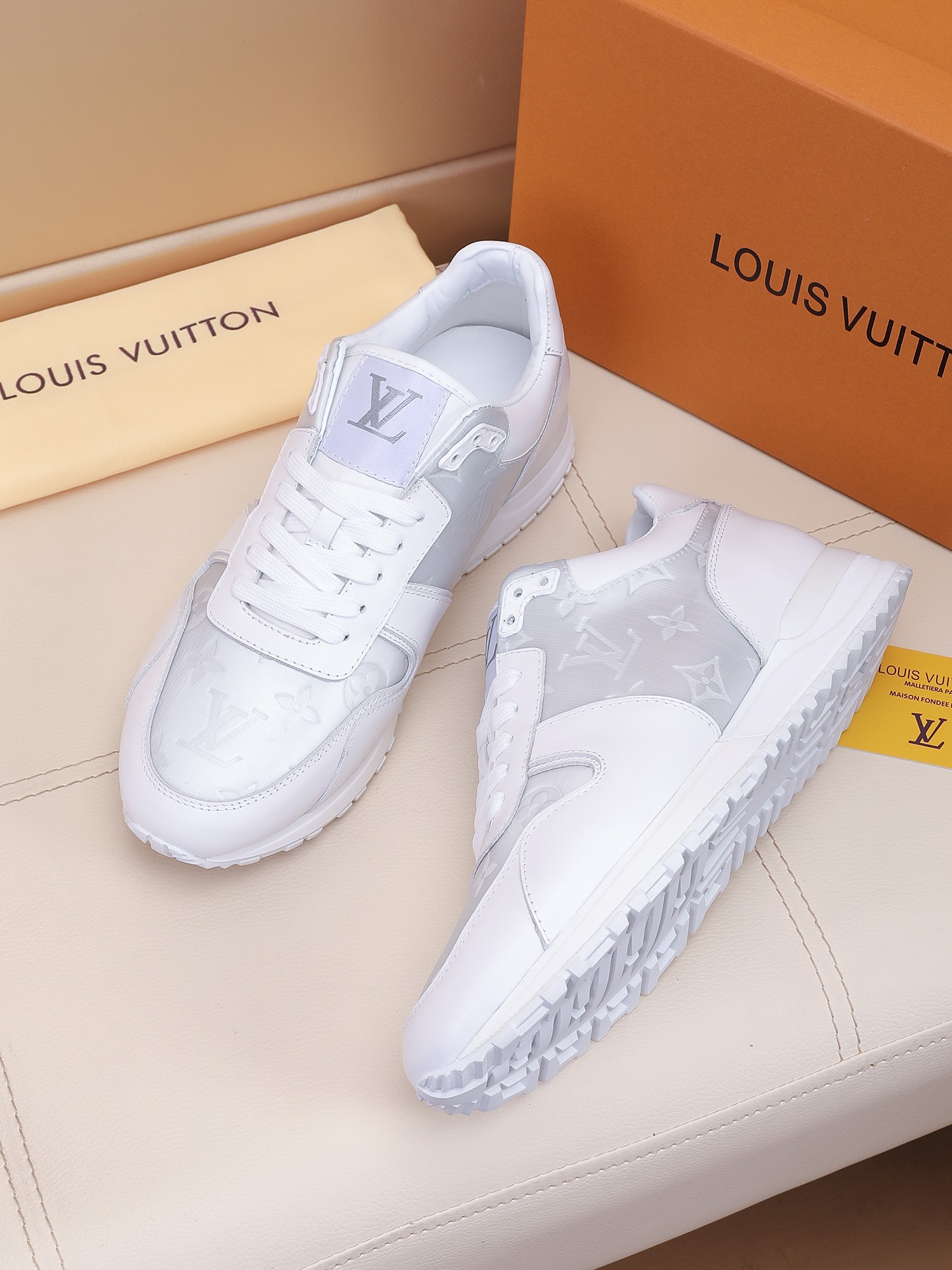 Cheap Louis Vuitton Sneakers For Men in 232237, $70 USD- [IB232237] - Replica Louis Vuitton Sneakers For Men