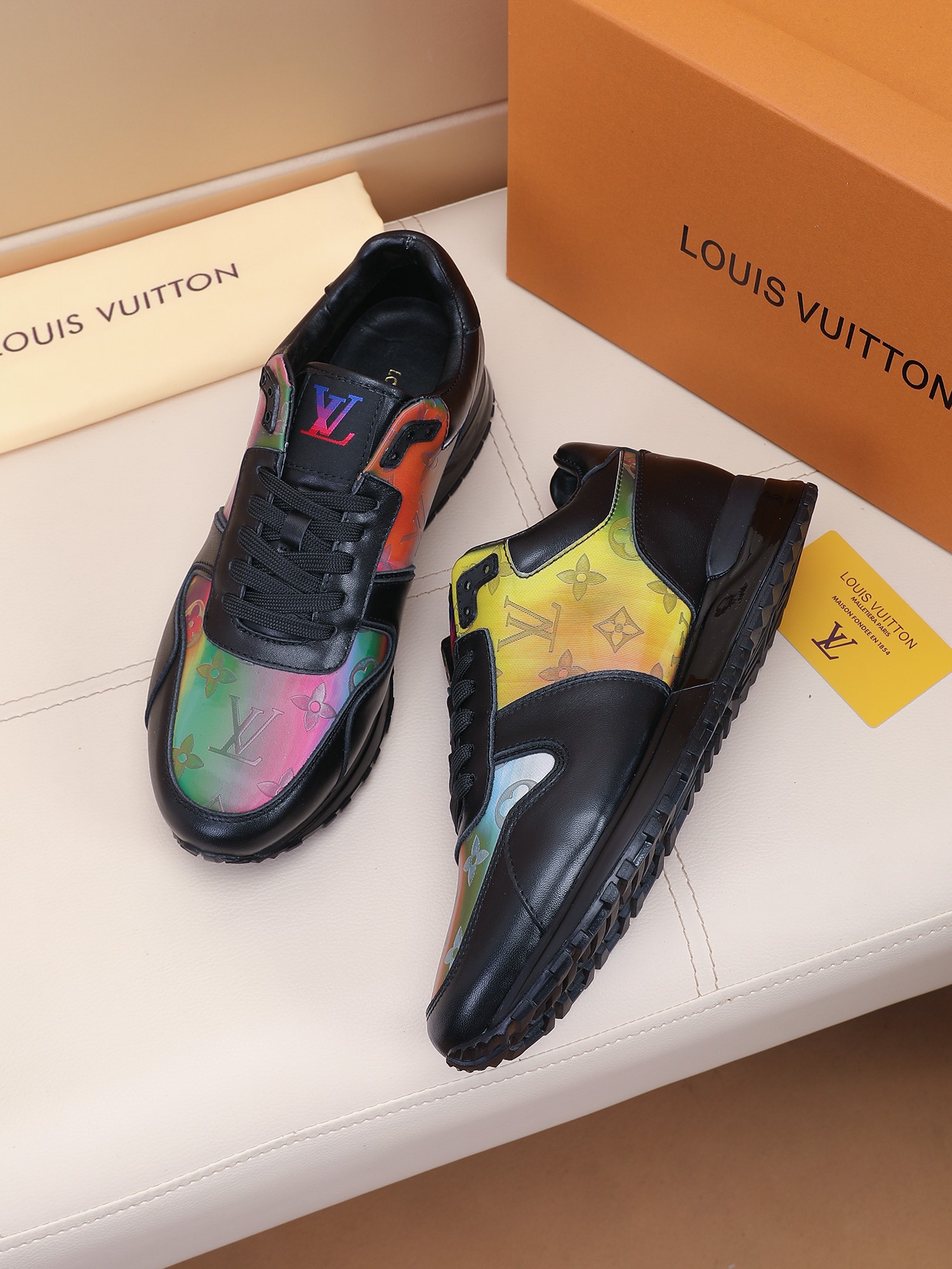 Cheap Louis Vuitton Sneakers For Men in 232238, $70 USD- [IB232238] - Replica Louis Vuitton Sneakers For Men
