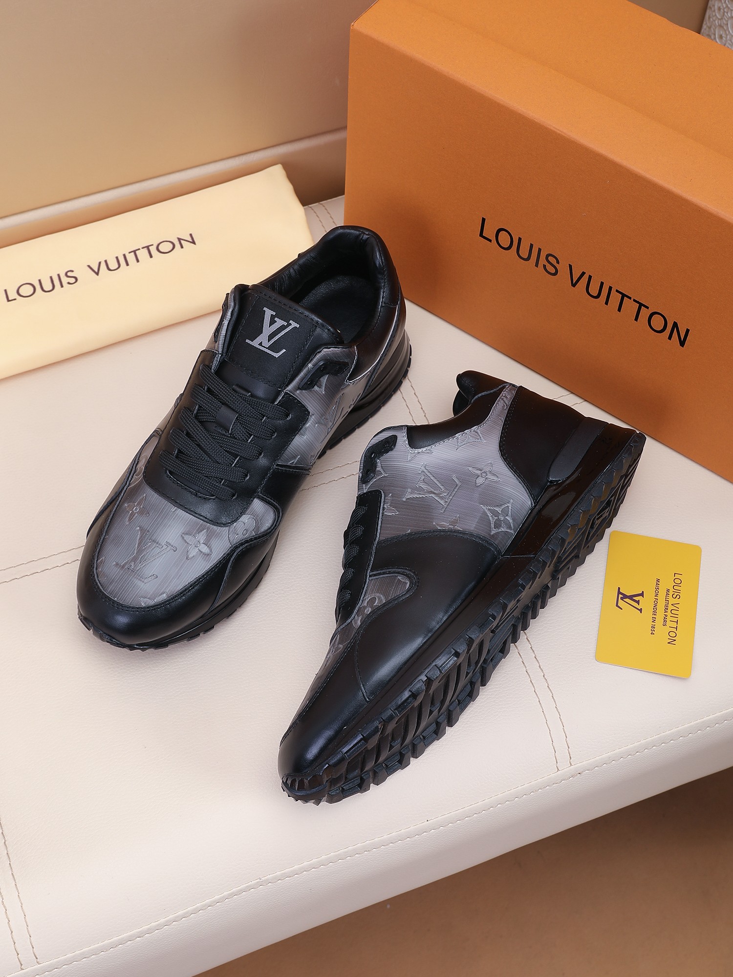 Cheap Louis Vuitton Sneakers For Men in 232239, $70 USD- [IB232239] - Replica Louis Vuitton Sneakers For Men