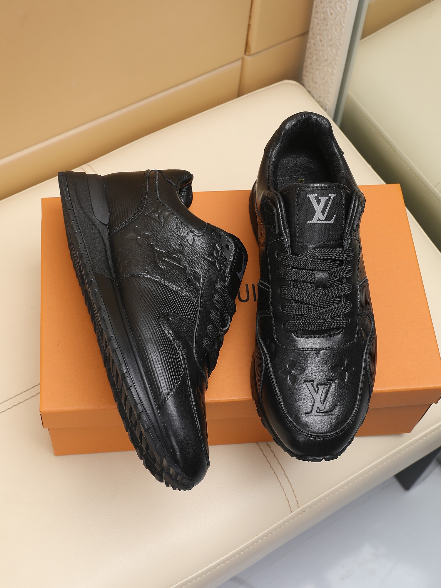 Cheap Louis Vuitton Sneakers For Men in 232242, $70 USD- [IB232242] - Replica Louis Vuitton Sneakers For Men