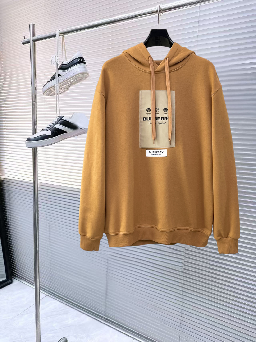 Cheap Burberry Hoodies in 232263, $45 USD- [IB232263] - Replica Burberry Hoodies for Men