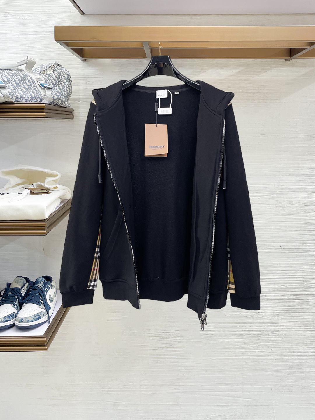 Cheap Burberry Hoodies for Men in 232319, $60 USD- [IB232319] - Replica Burberry Hoodies for Men