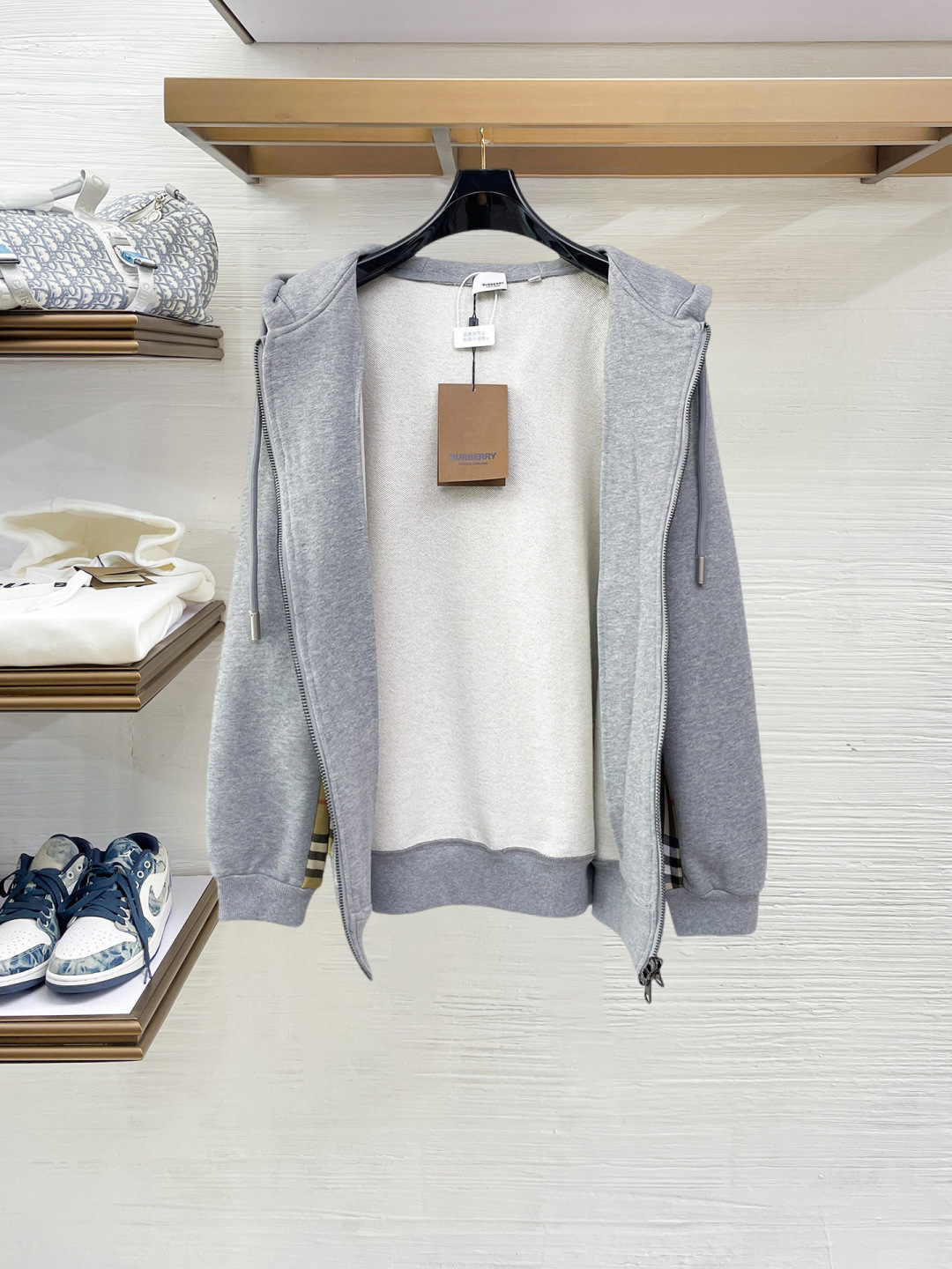 Cheap Burberry Hoodies for Men in 232320, $60 USD- [IB232320] - Replica Burberry Hoodies for Men