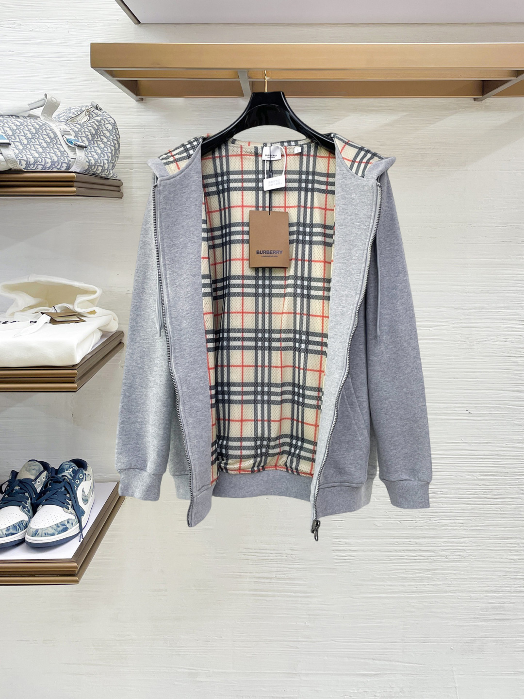 Cheap Burberry Hoodies for Men in 232322, $60 USD- [IB232322] - Replica Burberry Hoodies for Men