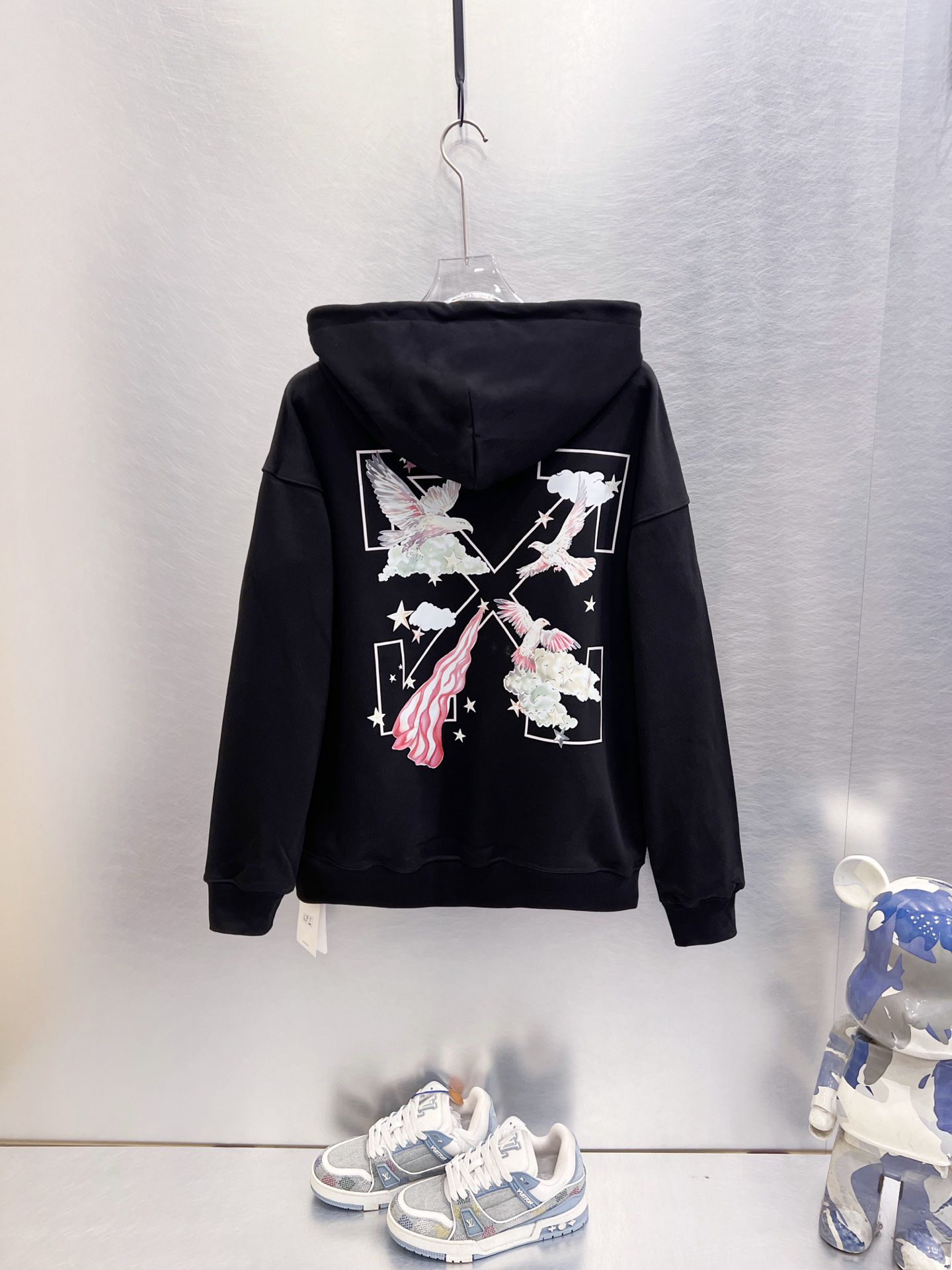 Cheap Off White Hoodies for Men in 232338, $50 USD- [IB232338] - Replica Off White Hoodies for Men