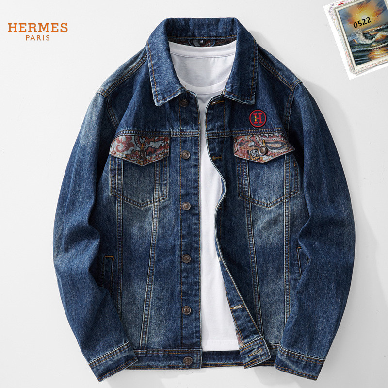 Cheap Hernes Jackets for Men in 232385, $65 USD- [IB232385] - Replica Hernes Jackets for Men