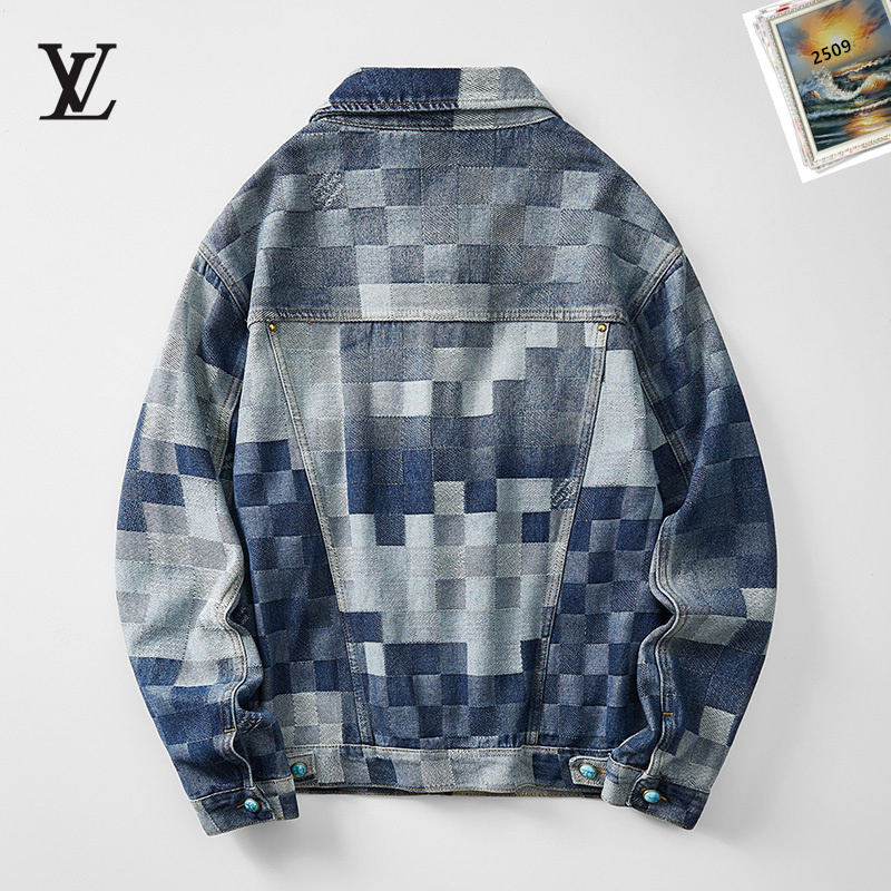 Cheap Louis Vuitton Thin Jackets For Men in 232391, $65 USD- [IB232391] - Replica Louis Vuitton Thin Jackets For Men