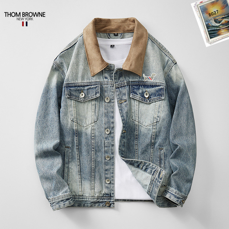 Cheap Thom Browne Jackets for Men in 232395, $65 USD- [IB232395] - Replica Thom Browne Jackets for Men