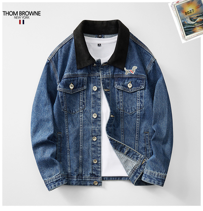 Cheap Thom Browne Jackets for Men in 232396, $65 USD- [IB232396] - Replica Thom Browne Jackets for Men