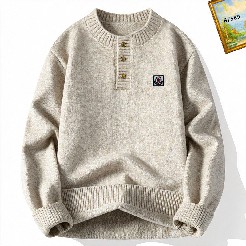 Cheap MONCL Sweaters for Men in 232414, $65 USD- [IB232414] - Replica MONCL Sweaters for Men