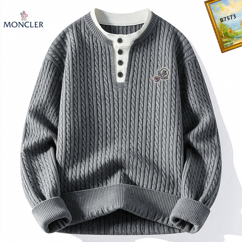 Cheap MONCL Sweaters for Men in 232425, $65 USD- [IB232425] - Replica MONCL Sweaters for Men