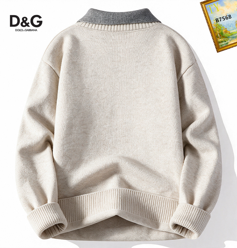 Cheap DG Sweaters for Men in 232432, $65 USD- [IB232432] - Replica DG Sweaters for Men