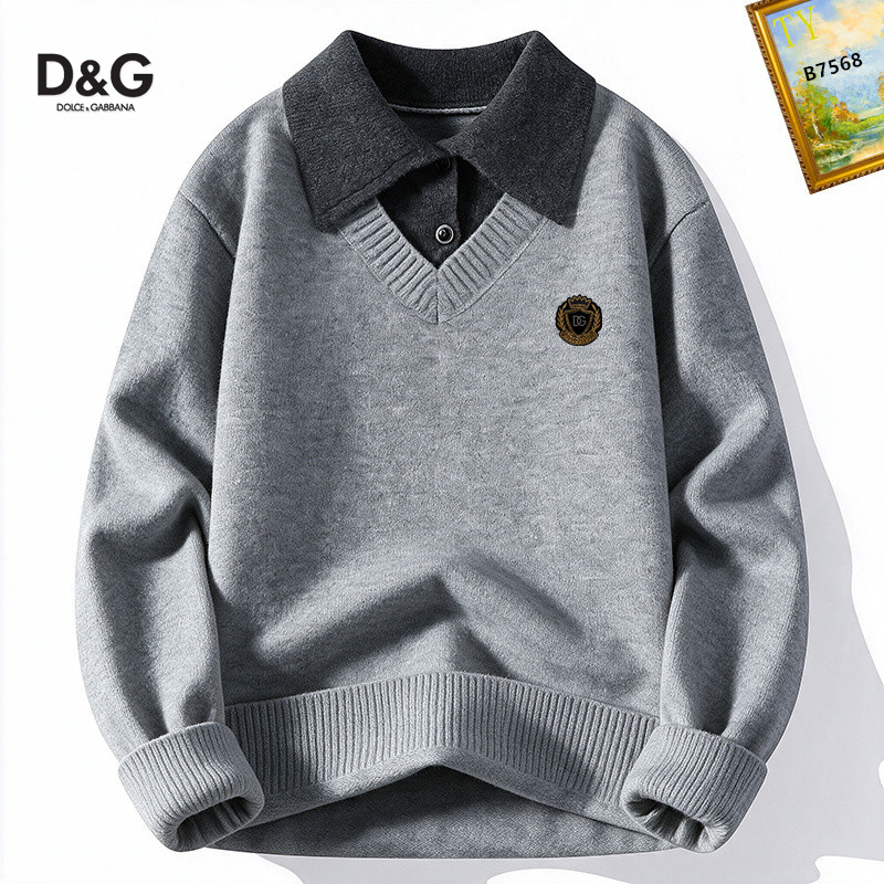 Cheap DG Sweaters for Men in 232433, $65 USD- [IB232433] - Replica DG Sweaters for Men