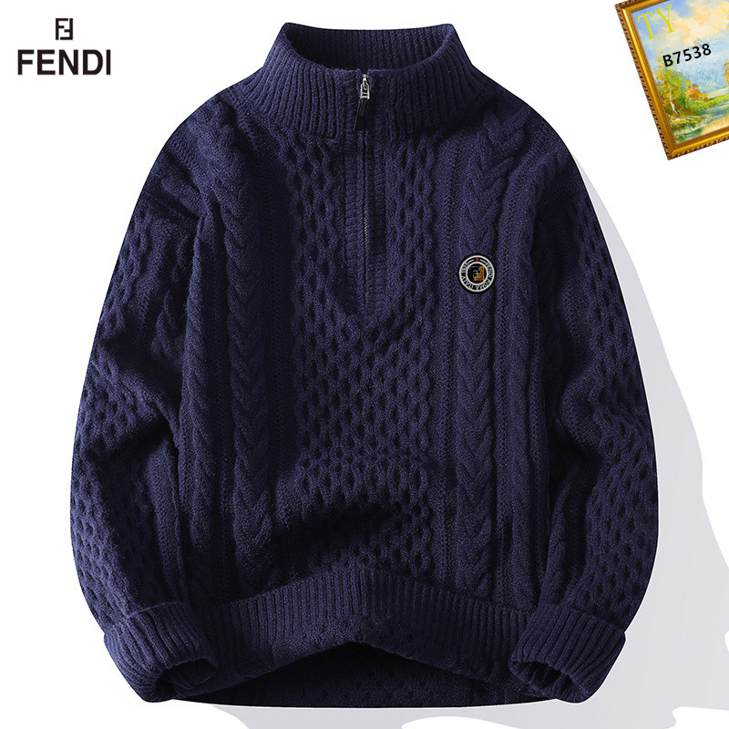 Cheap Fendi Sweaters for Men in 232443, $65 USD- [IB232443] - Replica Fendi Sweaters for Men