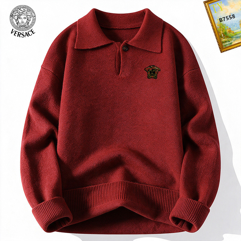 Cheap Versace Sweaters for Men in 232453, $65 USD- [IB232453] - Replica Versace Sweaters for Men