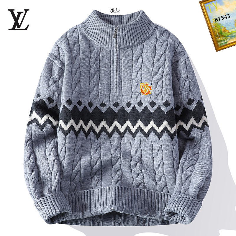 Cheap Louis Vuitton  Sweaters for Men in 232457, $65 USD- [IB232457] - Replica Louis Vuitton  Sweaters for Men