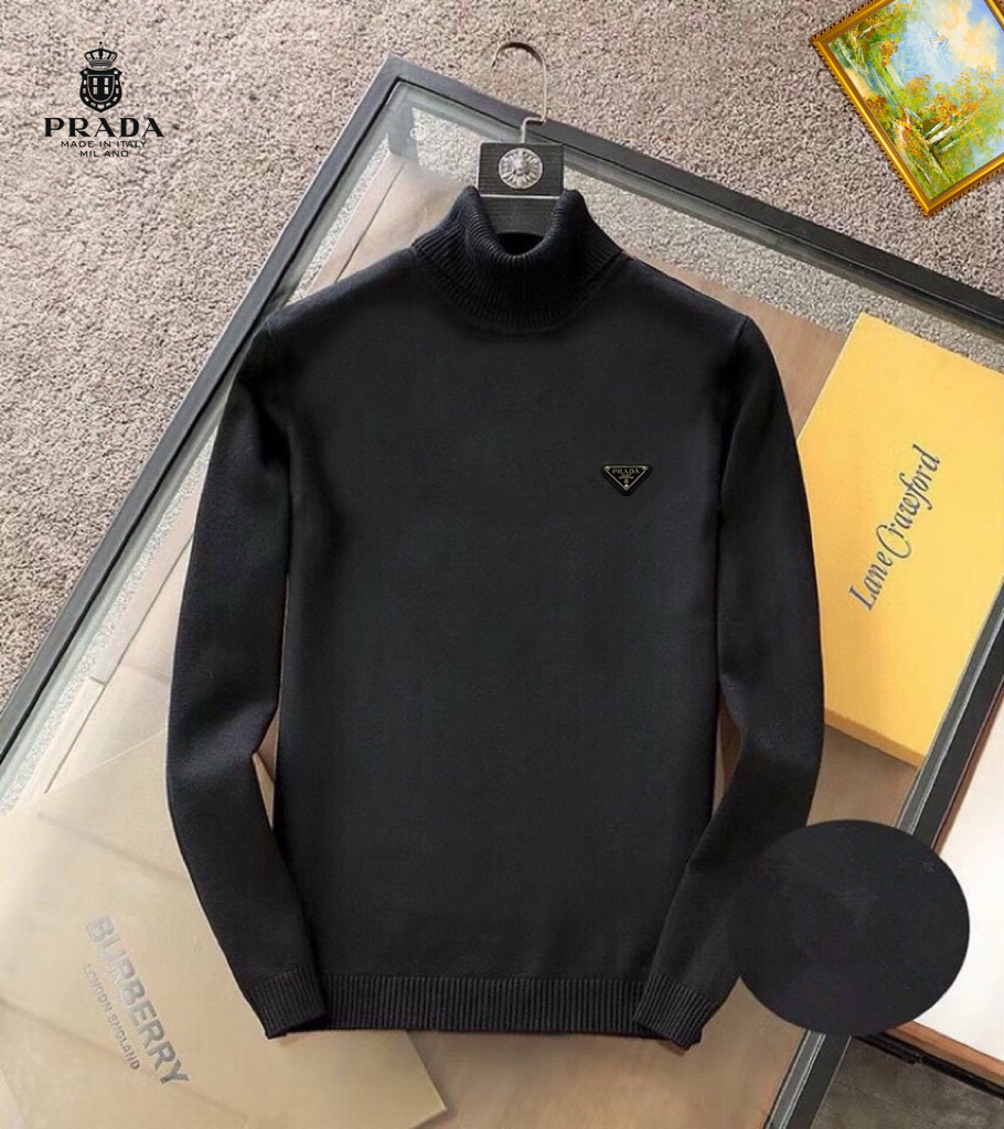 Cheap Prado Sweaters for Men in 232507, $60 USD- [IB232507] - Replica Prado Sweaters for Men