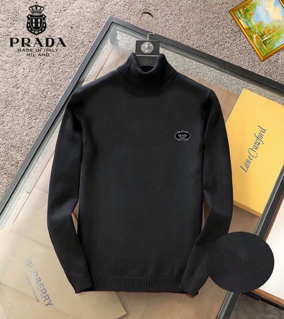 Cheap Prado Sweaters for Men in 232510, $60 USD- [IB232510] - Replica Prado Sweaters for Men