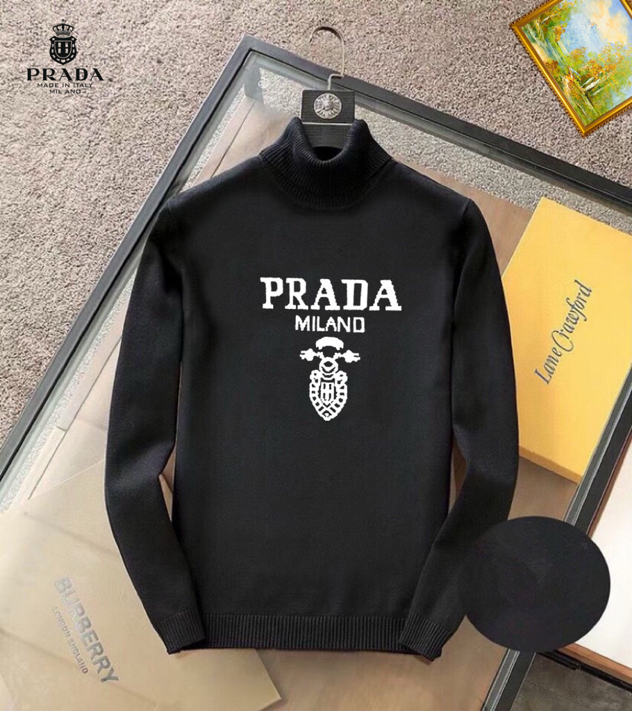 Cheap Prado Sweaters for Men in 232525, $60 USD- [IB232525] - Replica Prado Sweaters for Men