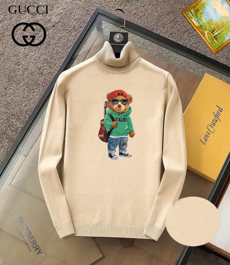 Cheap Gucci Sweaters for Men in 232547, $60 USD- [IB232547] - Replica Gucci Sweaters for Men