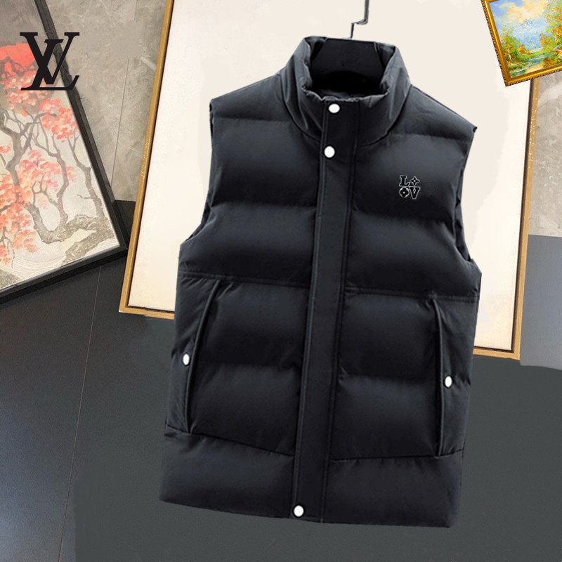 Cheap Louis Vuitton Thick Jackets For Men in 232583, $95 USD- [IB232583] - Replica Louis Vuitton Thick Jackets For Men