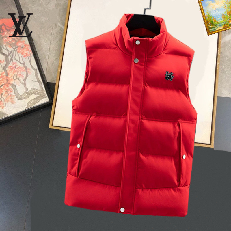 Cheap Louis Vuitton Thick Jackets For Men in 232585, $95 USD- [IB232585] - Replica Louis Vuitton Thick Jackets For Men