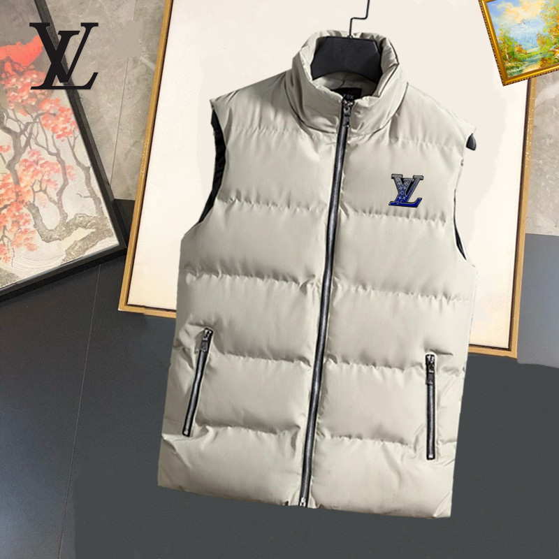 Cheap Louis Vuitton Thick Jackets For Men in 232587, $95 USD- [IB232587] - Replica Louis Vuitton Thick Jackets For Men