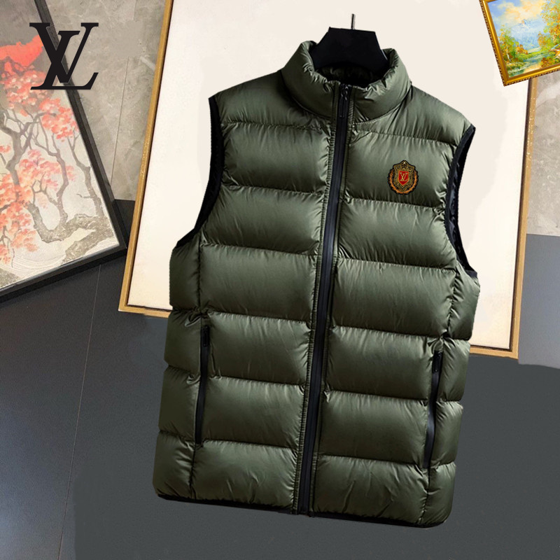 Cheap Louis Vuitton Thick Jackets For Men in 232591, $95 USD- [IB232591] - Replica Louis Vuitton Thick Jackets For Men